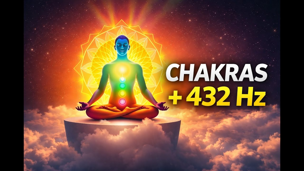 ✨ Harmonisation des Chakras 432 Hz – Sommeil profond & guérison énergétique