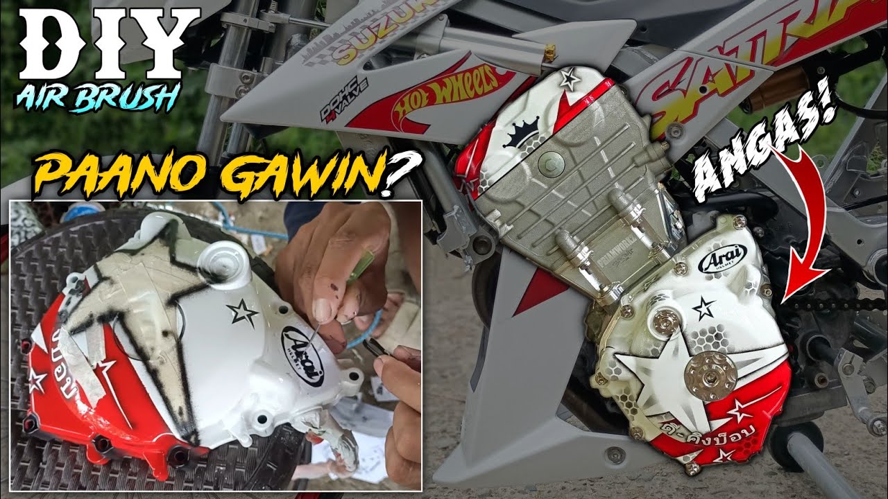 DIY crankcase repaint 