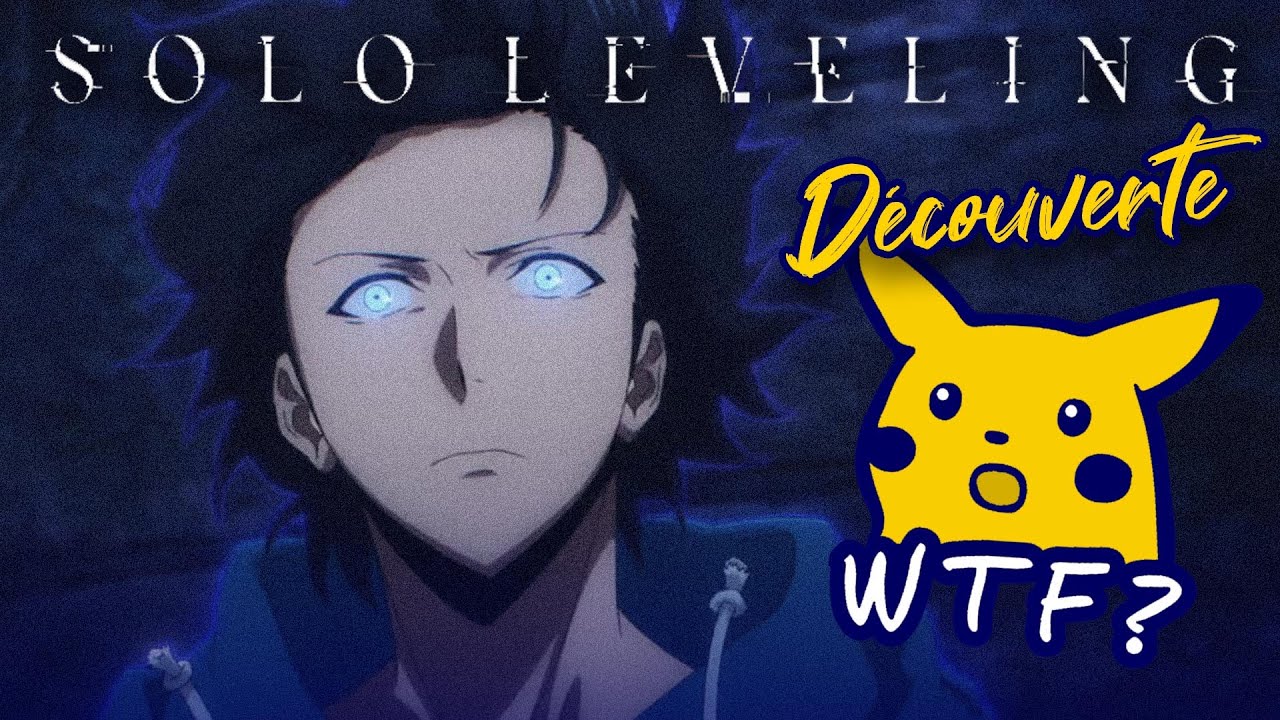 Solo Leveling : l'anime Dark Fantasy / SF qui d&eacute;boite  [D&Eacute;COUVERTE]