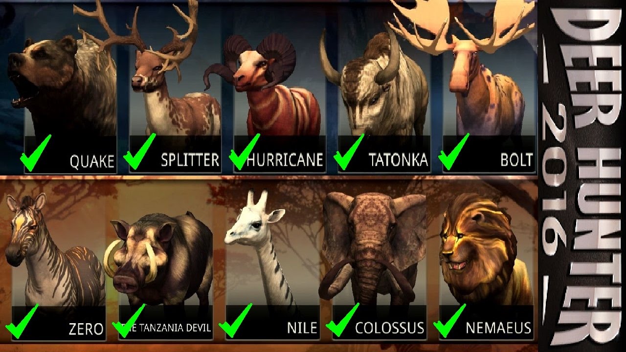 Deer Hunter 2016 [1 Hour Hunt] [Part 4]