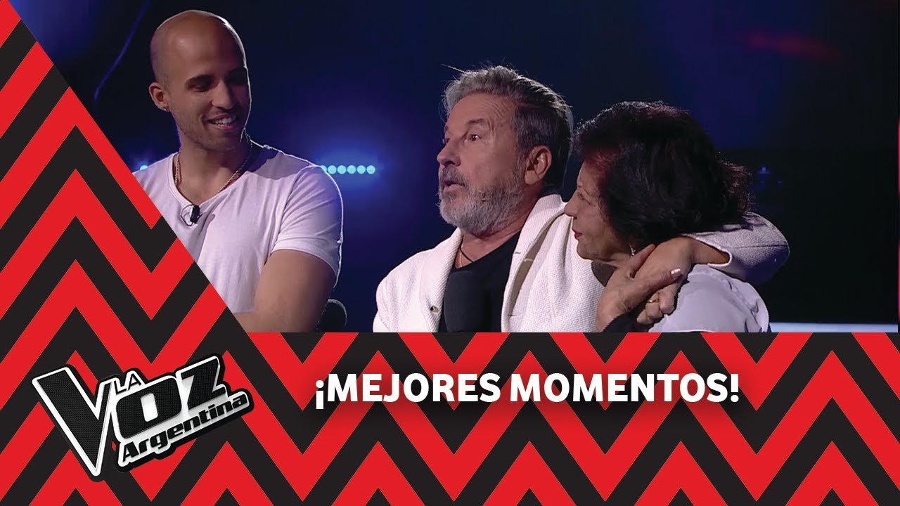 Ricardo Montaner se reencontró con su profesora de piano - La Voz Argentina 2018