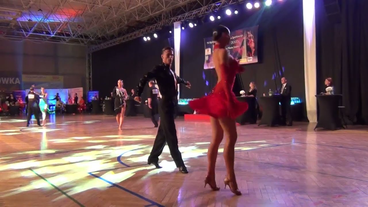 Hanna Olesiejuk Maciej Wajs Rumba Adults B LA IV OTTS PASJONAT 2025 Łowicz