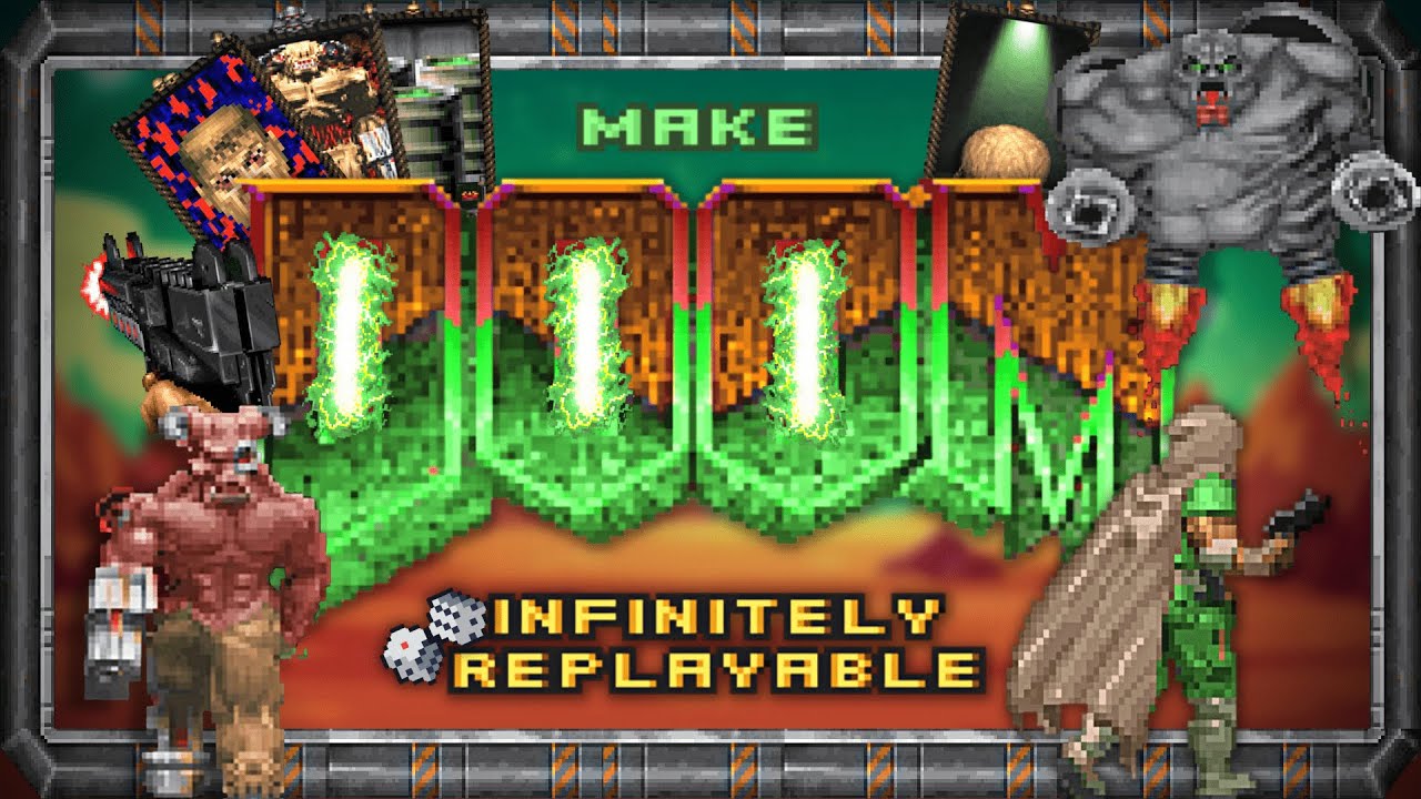 8 модов, делающих DOOM бесконечно многоиграбельным (Doom RPG)