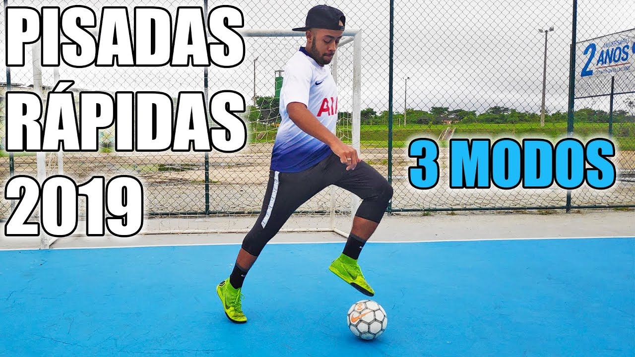 APRENDA PISADA VARIADA DO FUTSAL - 3 modos -  COMBO, PISADA E PULINHO