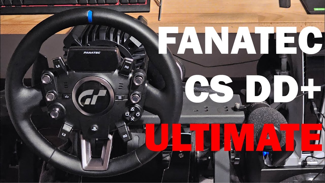 Fanatec CS DD+ ULTIMATE // Unboxing and Setup