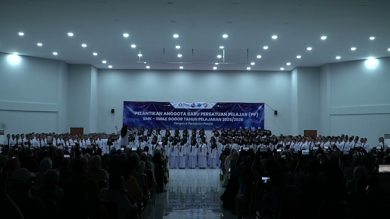 Hymne Analis Angkatan 71 - Pelantikan Anggota Baru Persatuan Pelajar SMK SMAK Bogor