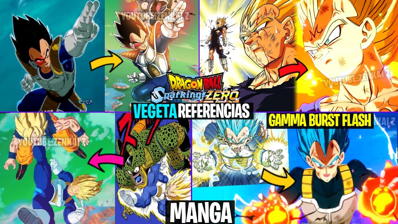 TODAS las REFERENCIAS de VEGETA en SPARKING ZERO! Encontradas en la DEMO