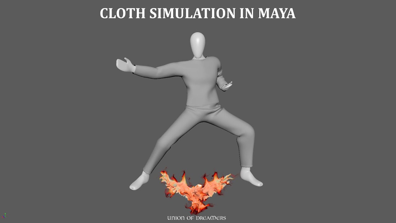 Cloth Simulation in Maya. Como crear ropa realista en Maya. Tutorial