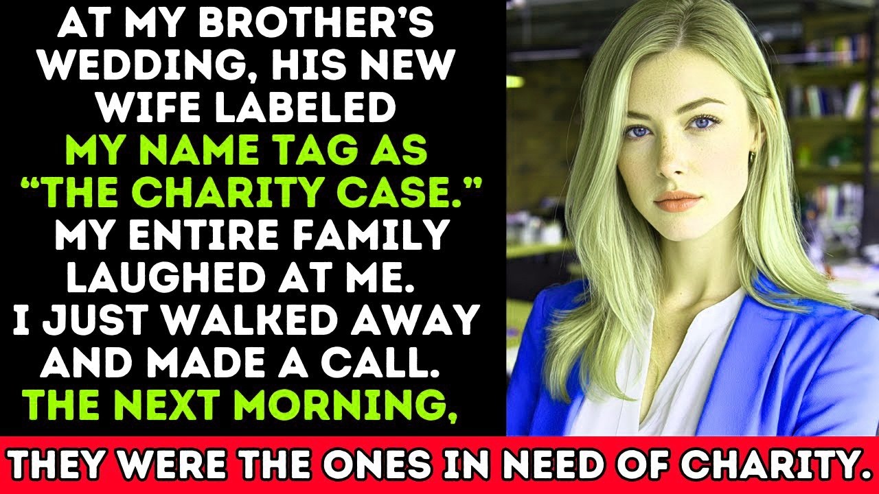 I Went To My Brother’s Wedding As Single, But My Nameplate Said “Charity Case,” So I Left And…