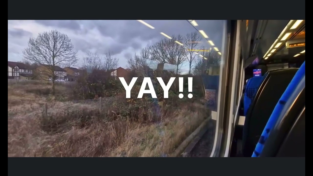 Newcastle Central To Seaton Delaval (Northern Rail Class 158) 16th December 2024