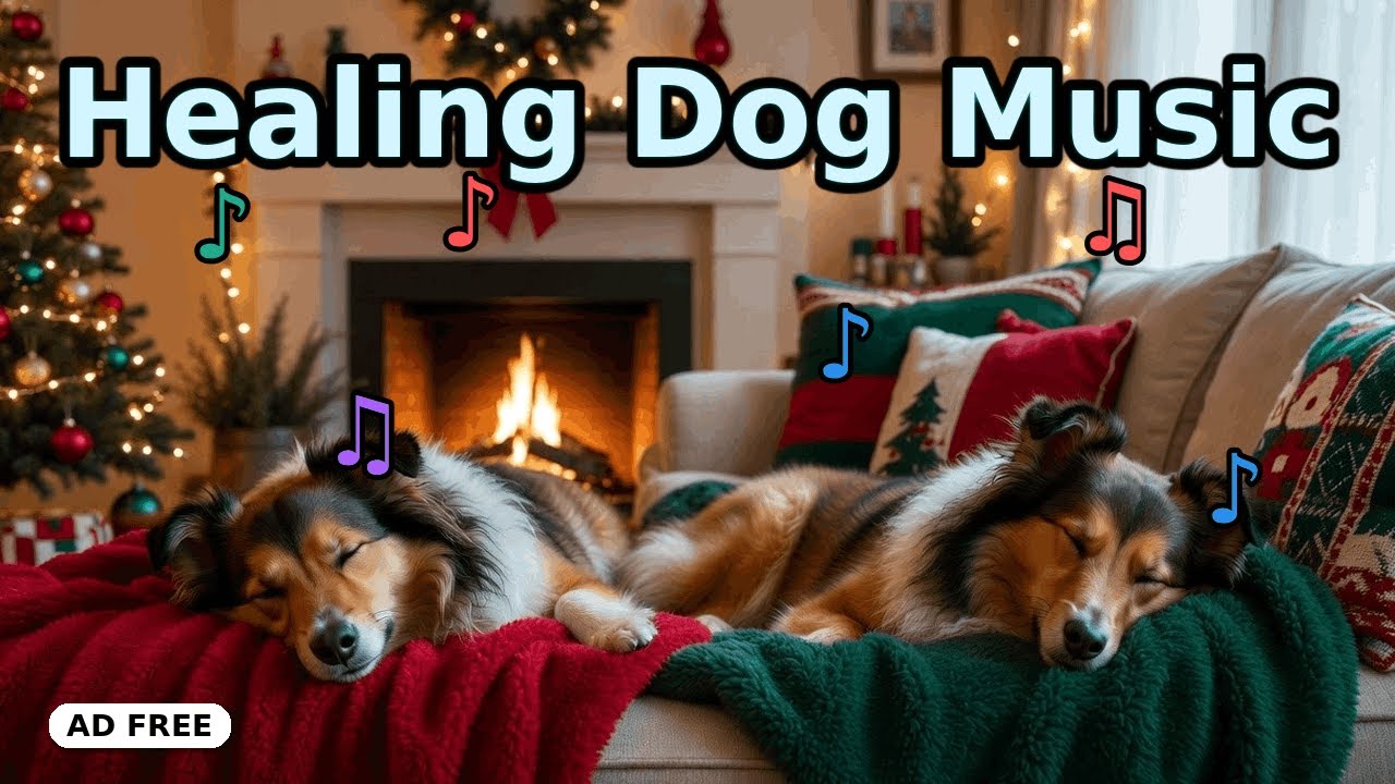 Healing Dog Music - Christmas Season Dog Music!