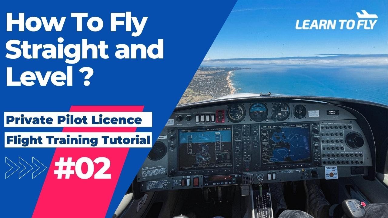 【Научитесь летать #2】Лицензия частного пилота | E02 Straight & Level #DiamondDA40 #FlightTraining...