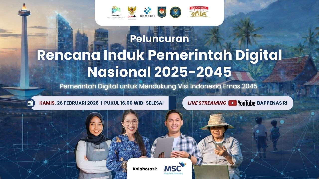 Peluncuran Rencana Induk Pemerintah Digital Nasional 2025-2045