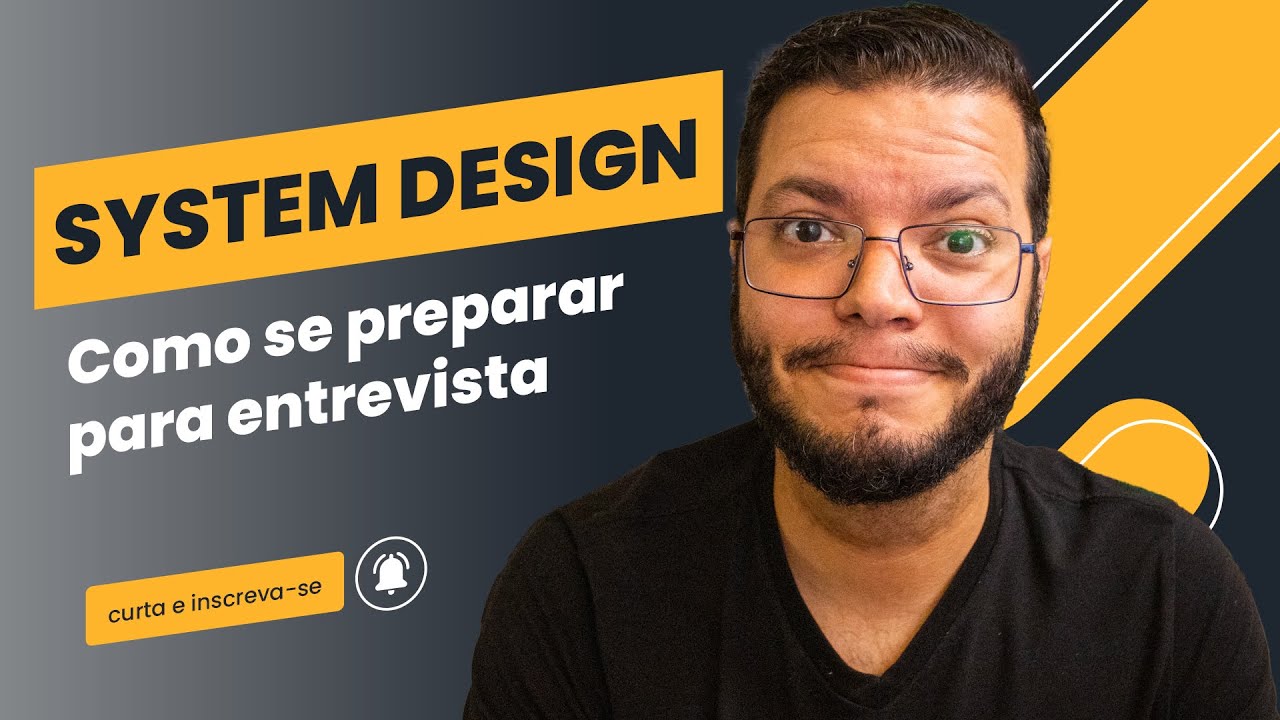 Existe uma técnica pra estudar pra entrevista de system design?