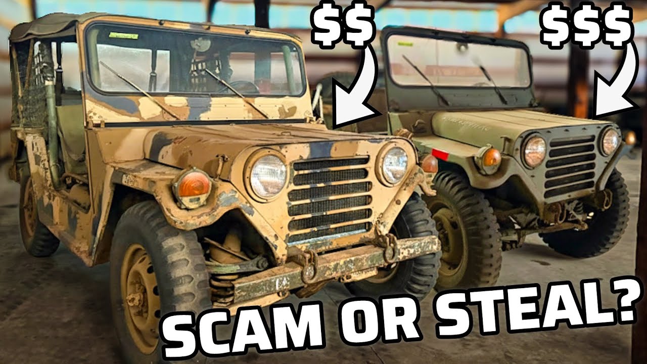 Buying 2 Rare Military Jeeps Sight-Unseen That Have Been Sitting For Years!