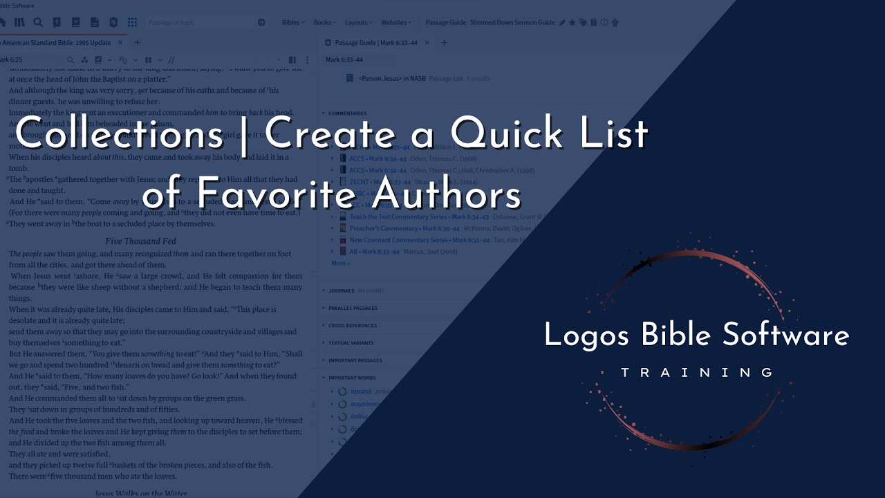 Collections | Create a Quick List of Favorite Authors