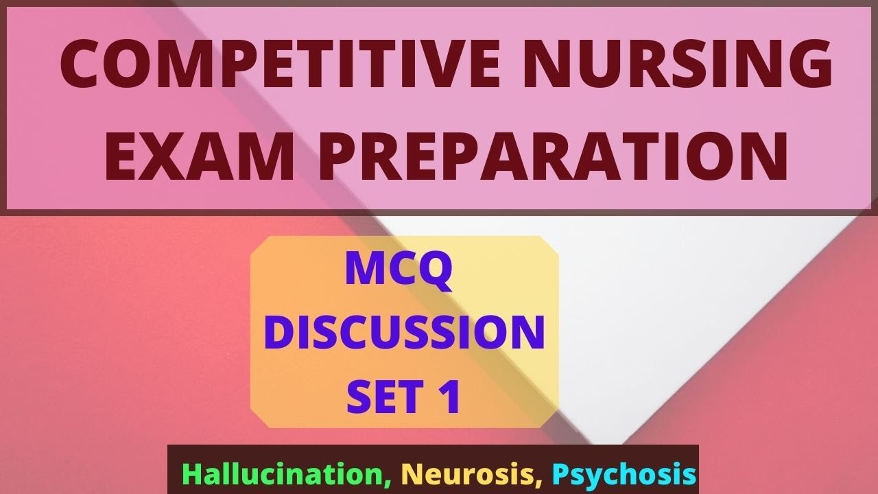 Competitive Nursing Exam Preparation  PART 1/Nursing Tutor/ESIC Staff Nurse/AIIMS NORCET/SGPGI/DSSSB