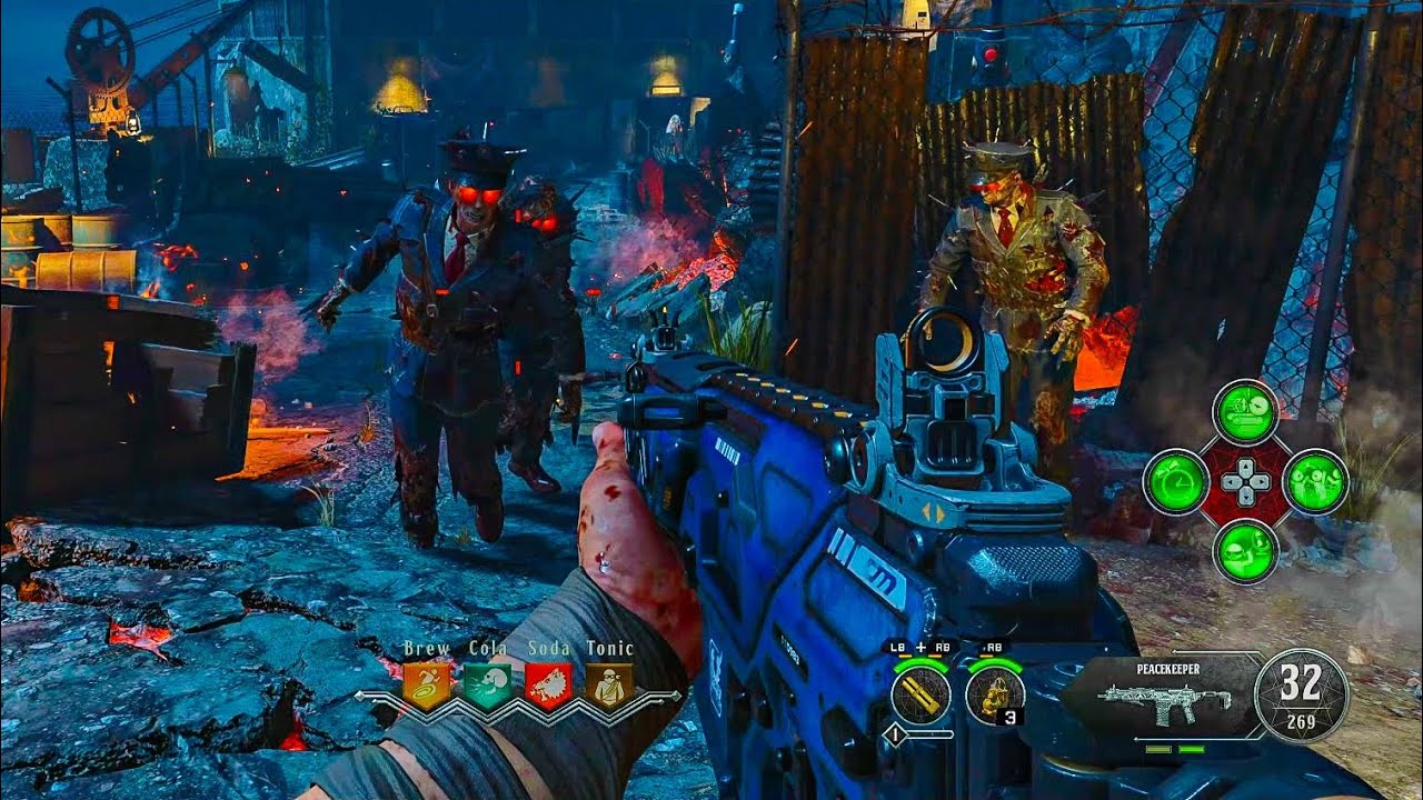 CALL OF DUTY BLACK OPS 4 ZOMBIES: BLOOD OF THE DEAD GAMEPLAY! (NO COMMENTARY)