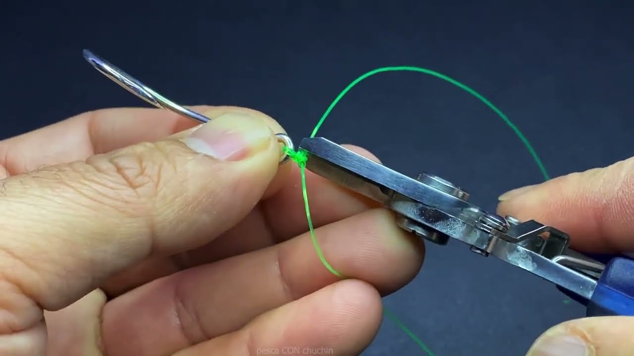 Como atar anzuelos y snap de pesca!! , FISHING KNOTS!!