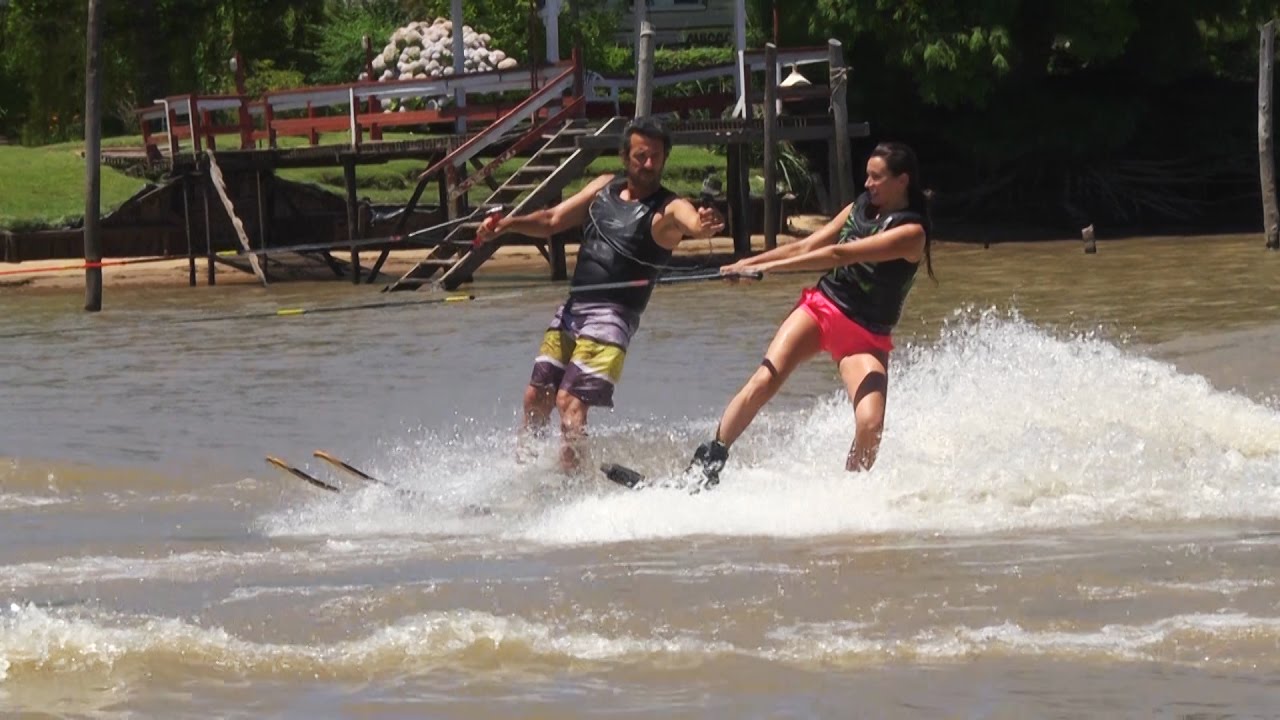 PARALELO CERO Clase de wakeboard   Wake School 1ºParte