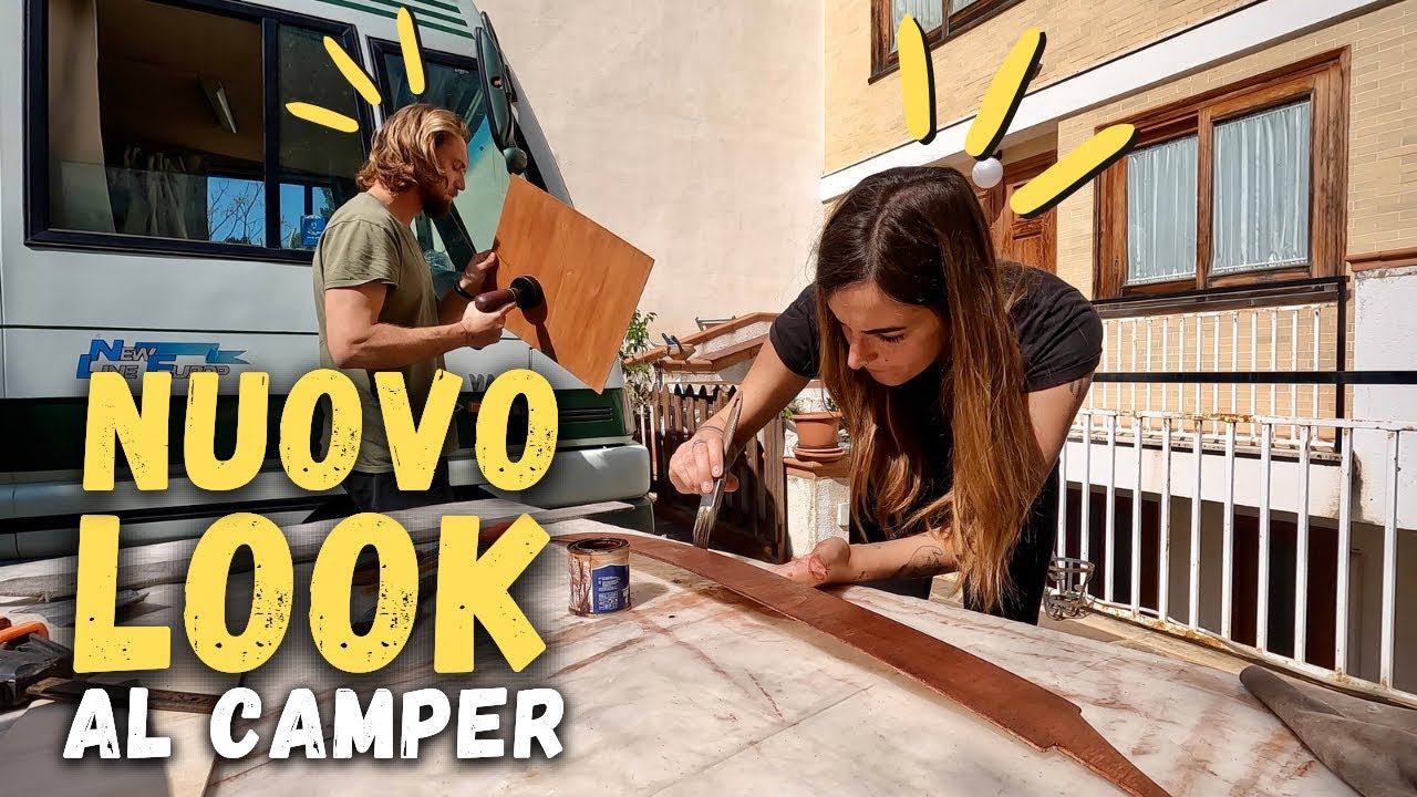 Nuovo LOOK al nostro Camper | Lavori di RESTYLING 🛠️