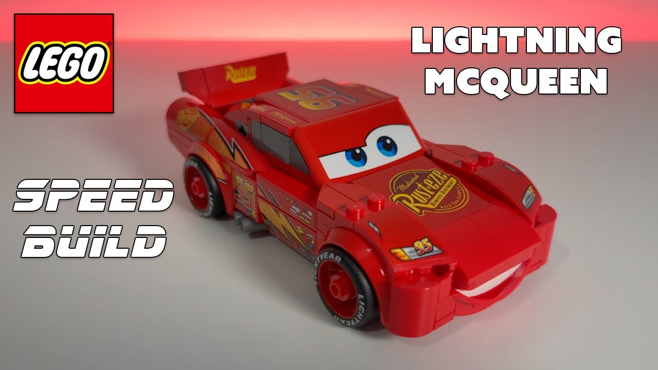 LEGO Speed Champions Lightning McQueen 77255 // Speed Build