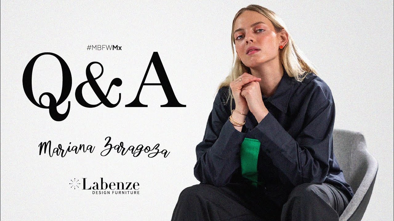 Q&A con Mariana Zaragoza, modelo mexicana | MBFWMx |  @gruporequiez ​