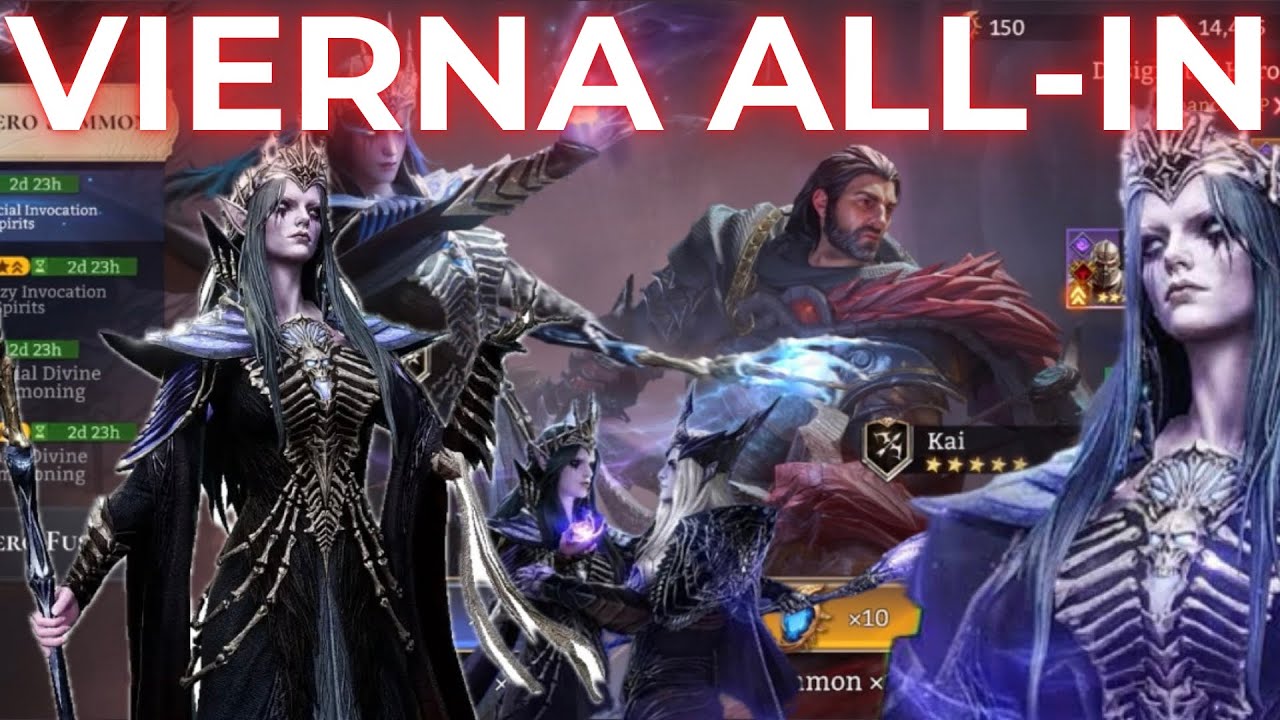 💙ALL-IN FOR VIERNA REUNITE THE BEST COUPLE IN THE REALM 💙#watcherofrealms #GVGS7nSummonerheroesEvent