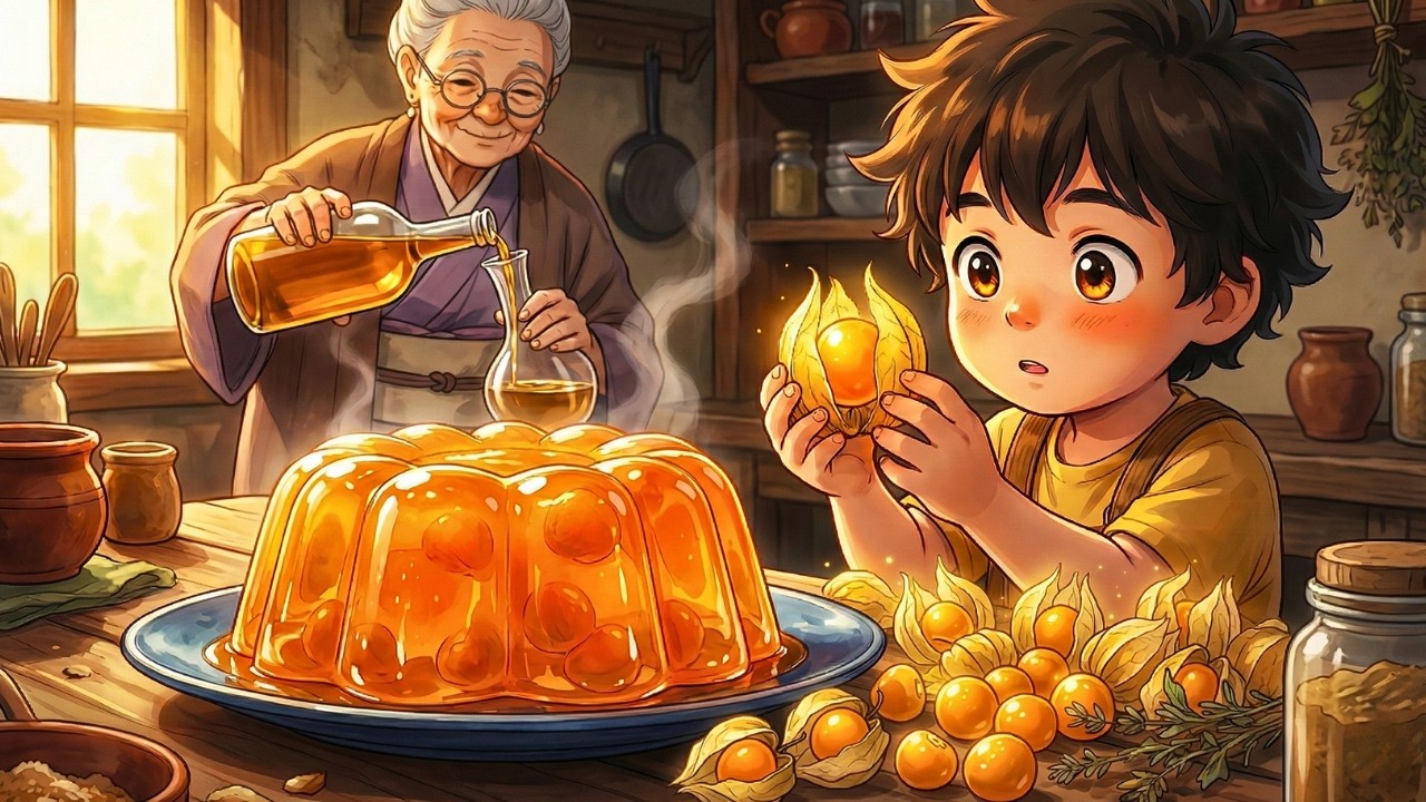 Building a Bamboo Trellis 🍊 Turning Golden Berries into Homemade Wine & Jelly | Ghibli-Style ASMR
