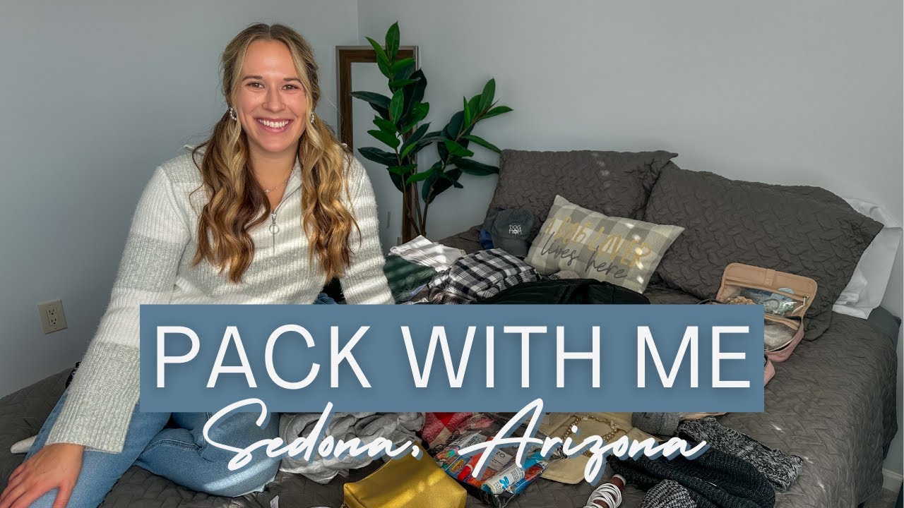 Pack With Me for SEDONA, ARIZONA 🌵🧳