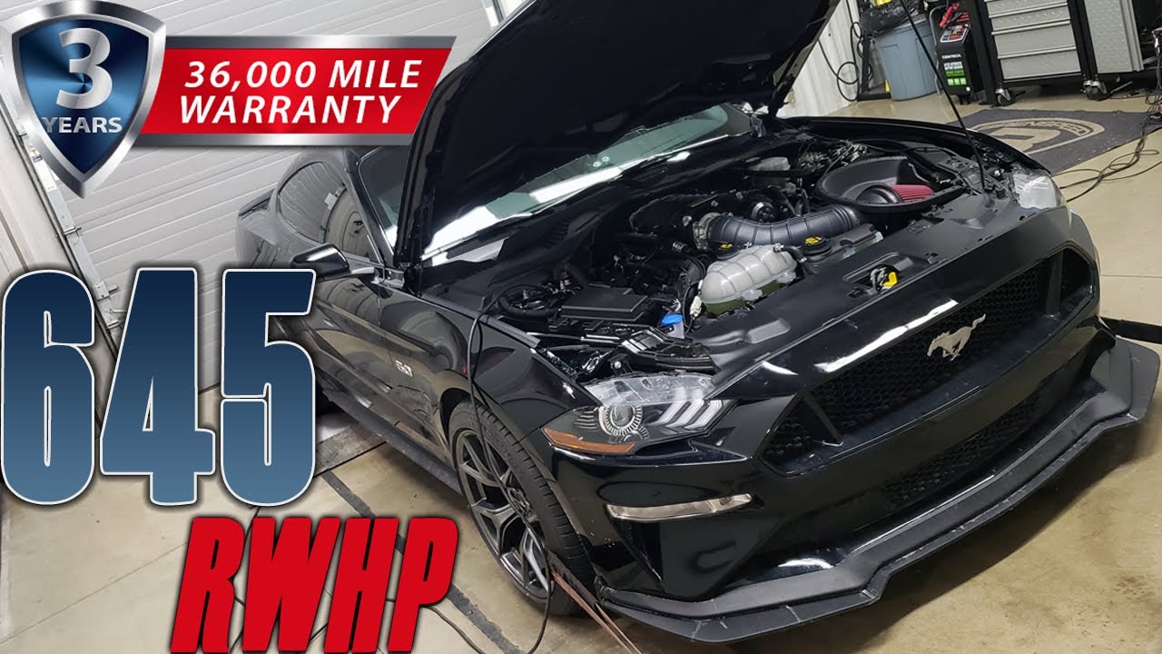 2020 Mustang GT (Roush Supercharged) Phase 2 kit with Borla Mufflers all else stock