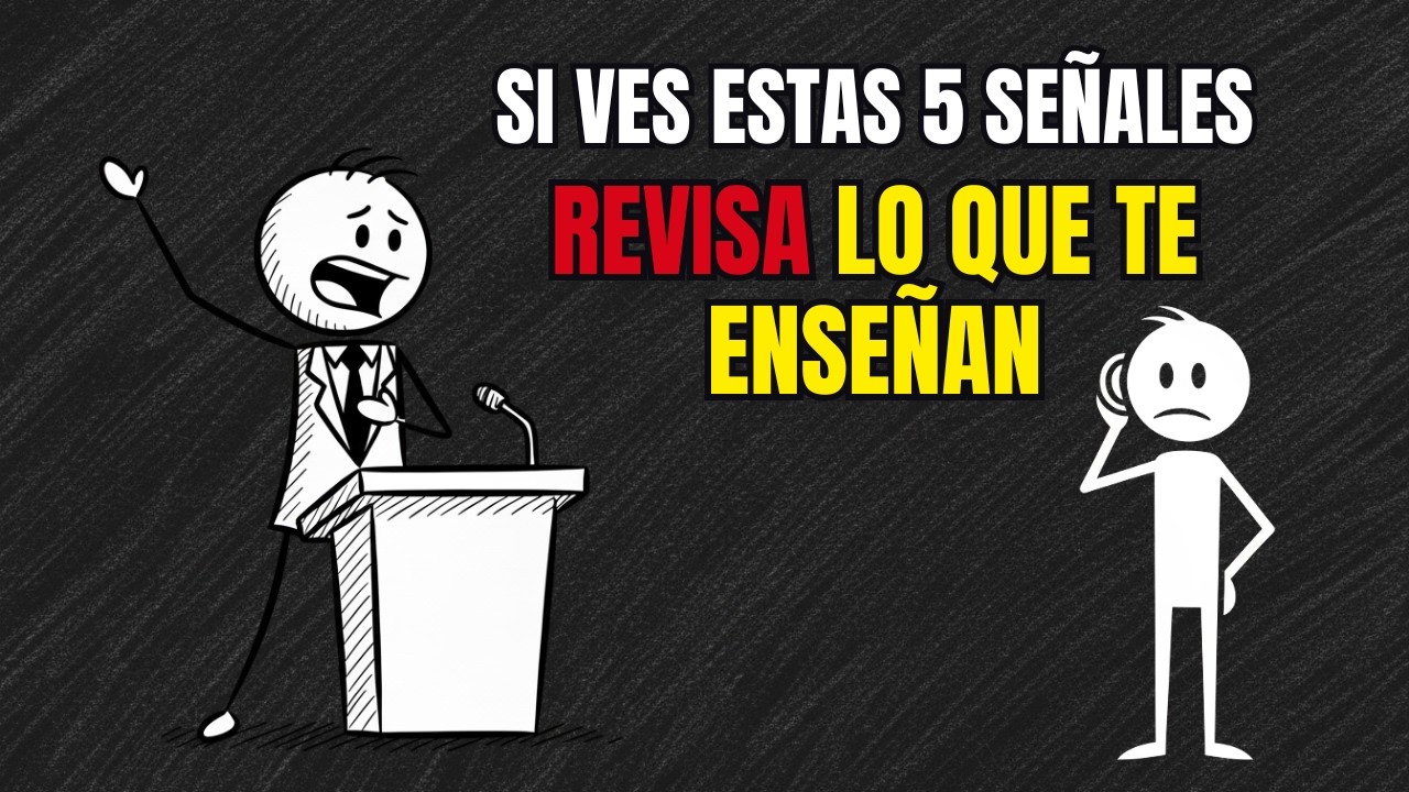 Si Ves Estas 5 SEÑALES… REVISA lo que Estás APRENDIENDO en tu Iglesia