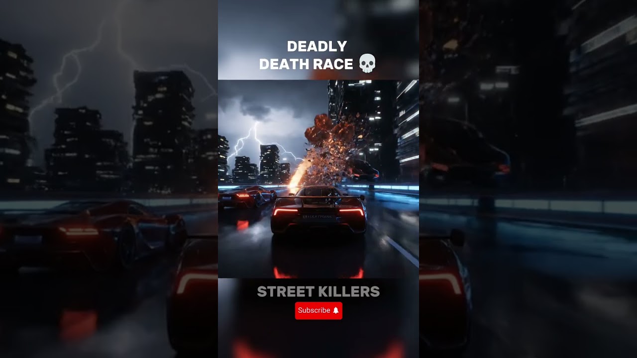 Death Race: No Rules. No Limits. No Way Out 🔥 #deathrace #sportscar #shorts #ai