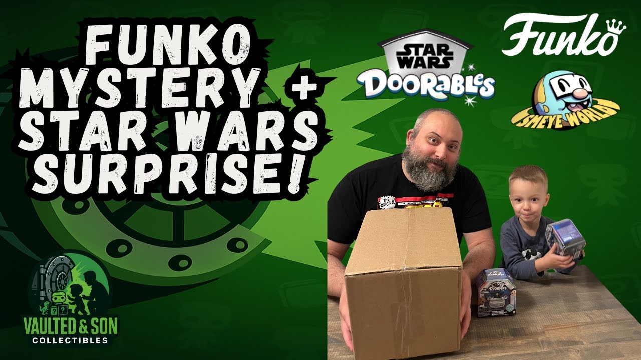 Unboxing Smeye World Classic Side Car Funko Pop Mystery box & Star Wars Doorables!
