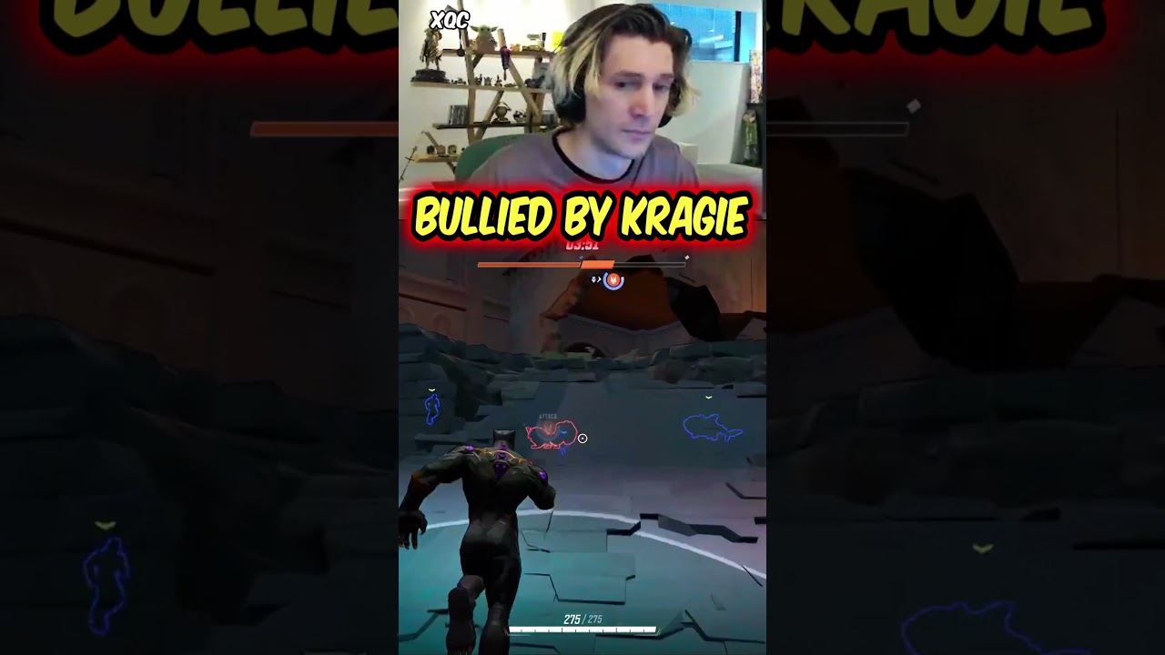 xQc был приготовлен Крейги! 😂#marvelrivals