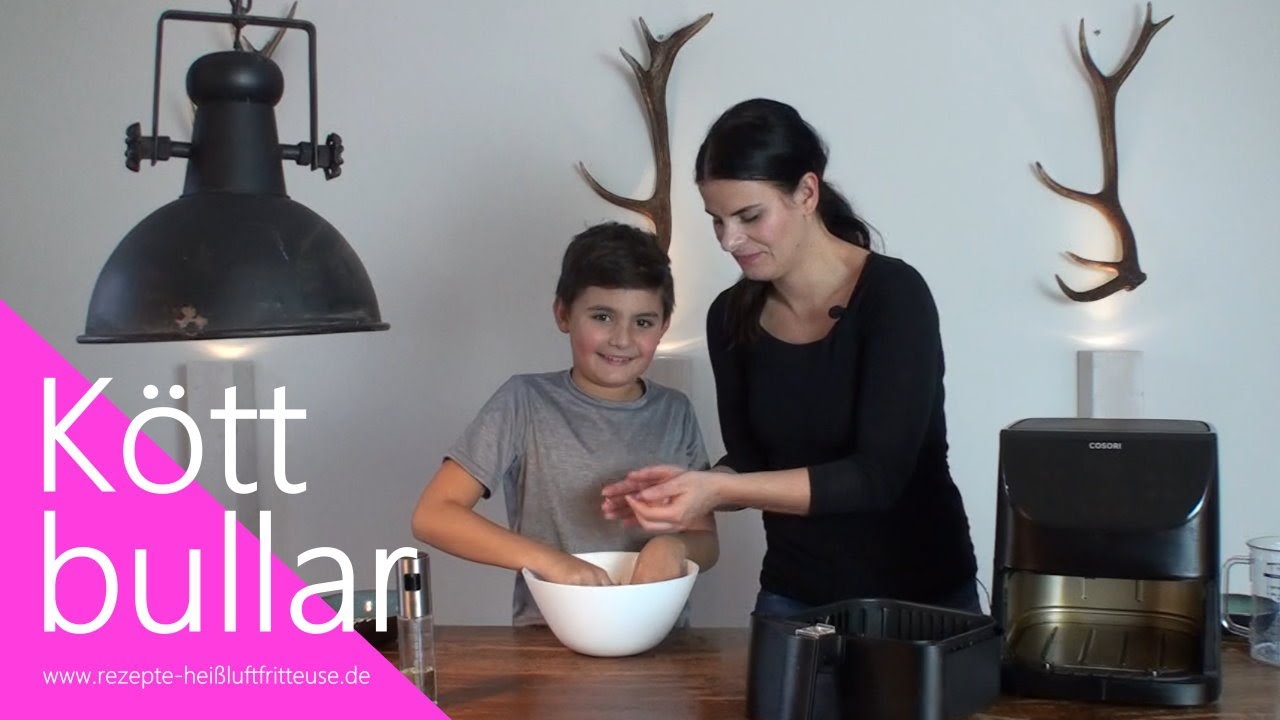 Köttbullar Heißluftfritteuse COSORI Airfryer