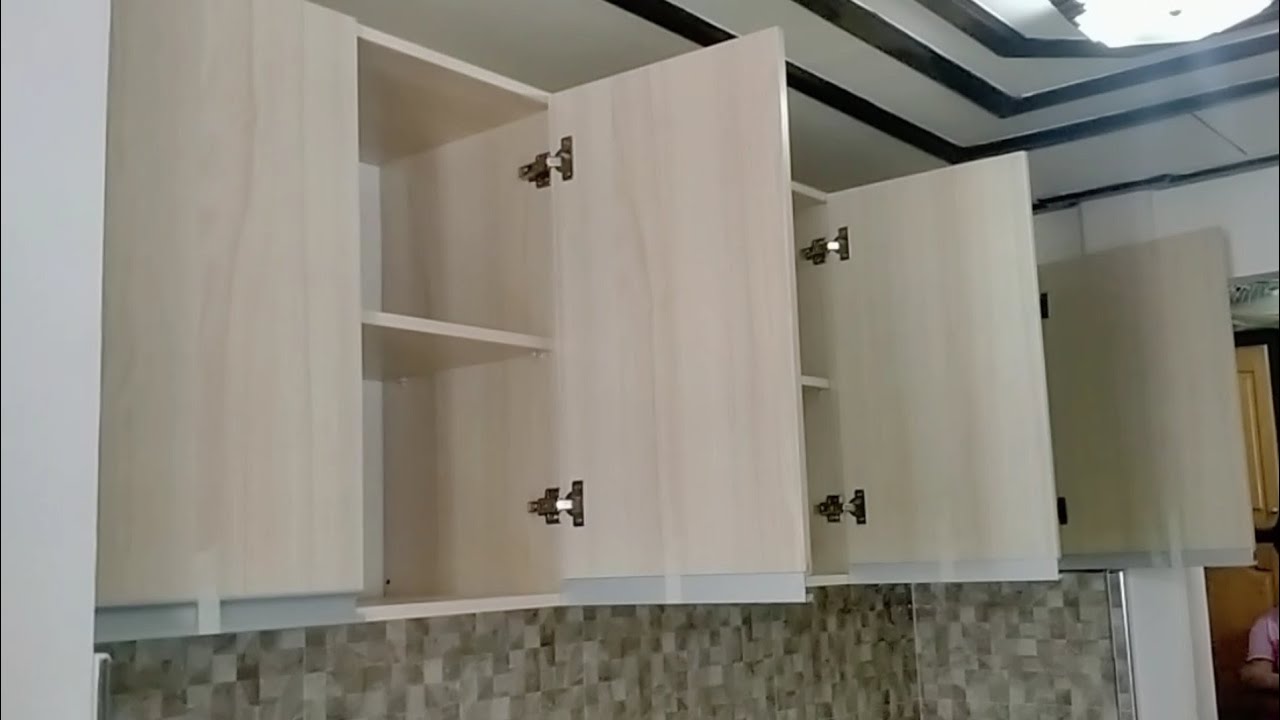 May nagpagawa sa akin ng Laminated Kitchen Hanging Cabinet/Modular Cabinet/Kulotz Nacua tv