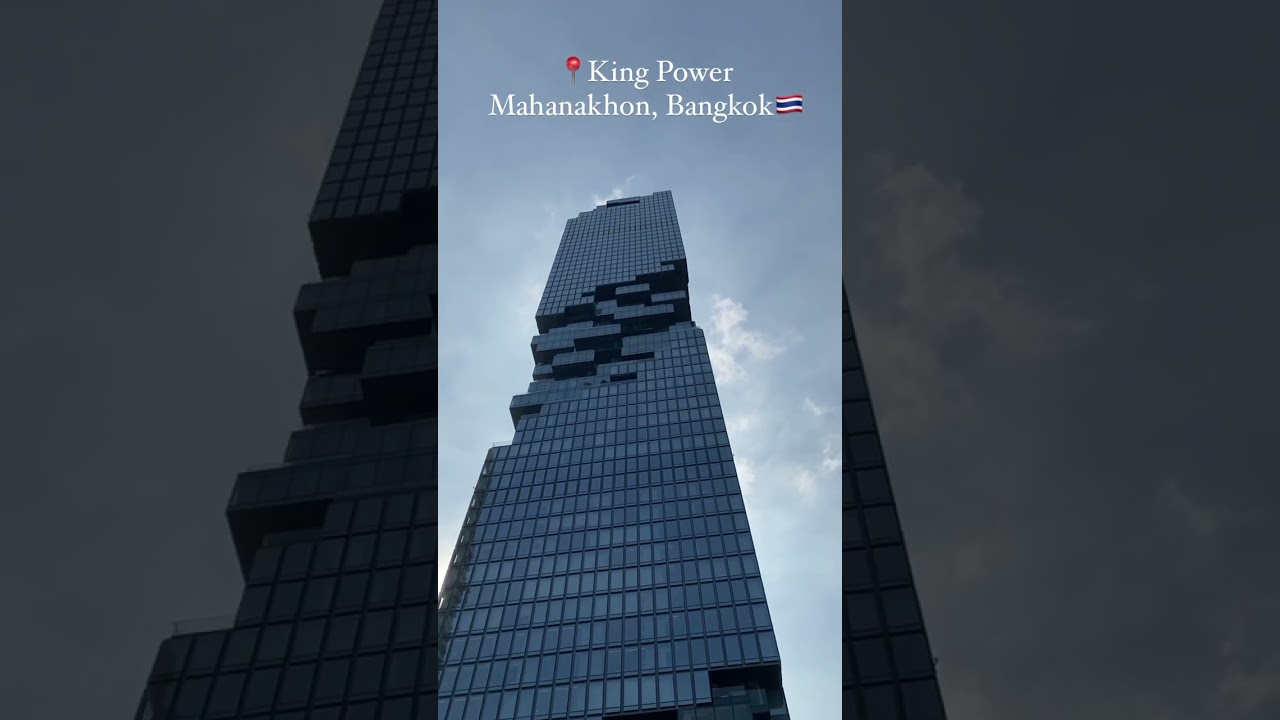 TALLEST BUILDING in Thailand 🇹🇭 - King Power Mahanakhon Bangkok 