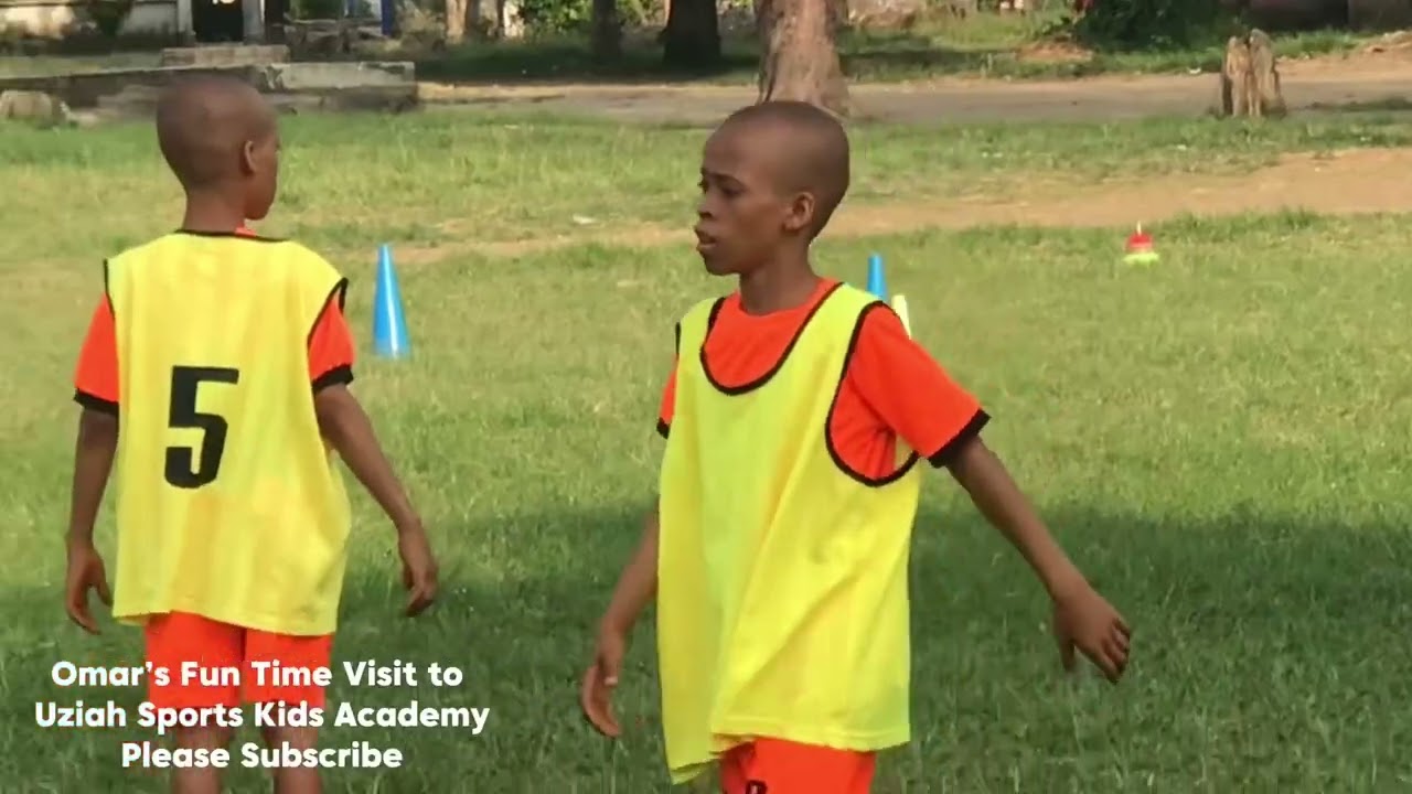 Omar’s Fun Time Visit to Uziah Sports Academy #crossculture #motivation #football #playstation #fun 