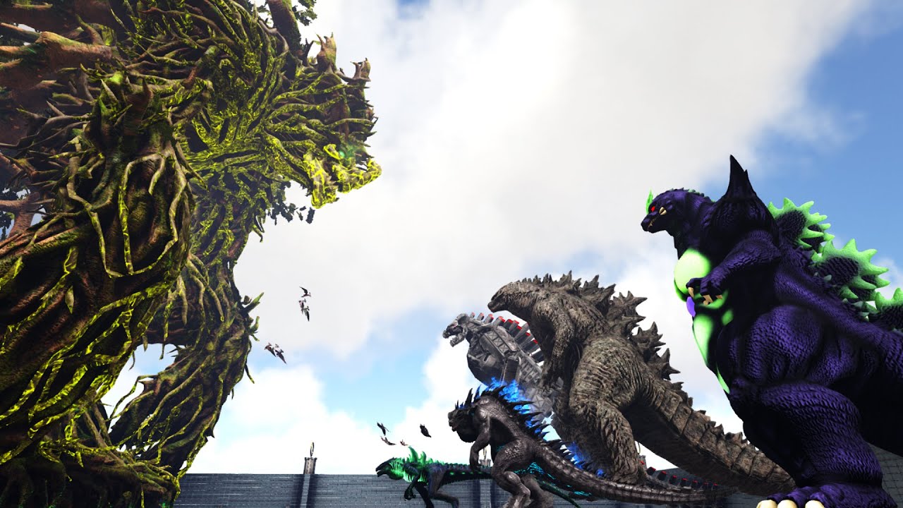Primal Guardian GAIA vs Team Godzilla