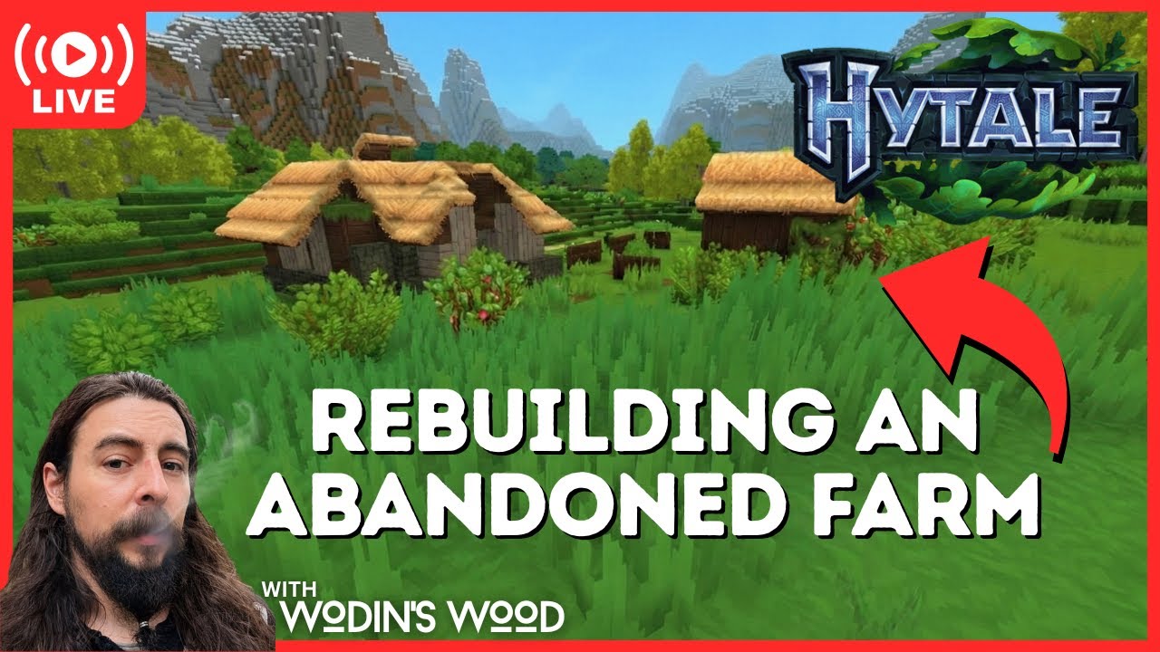 Hytale: Claiming an Abandoned Farm