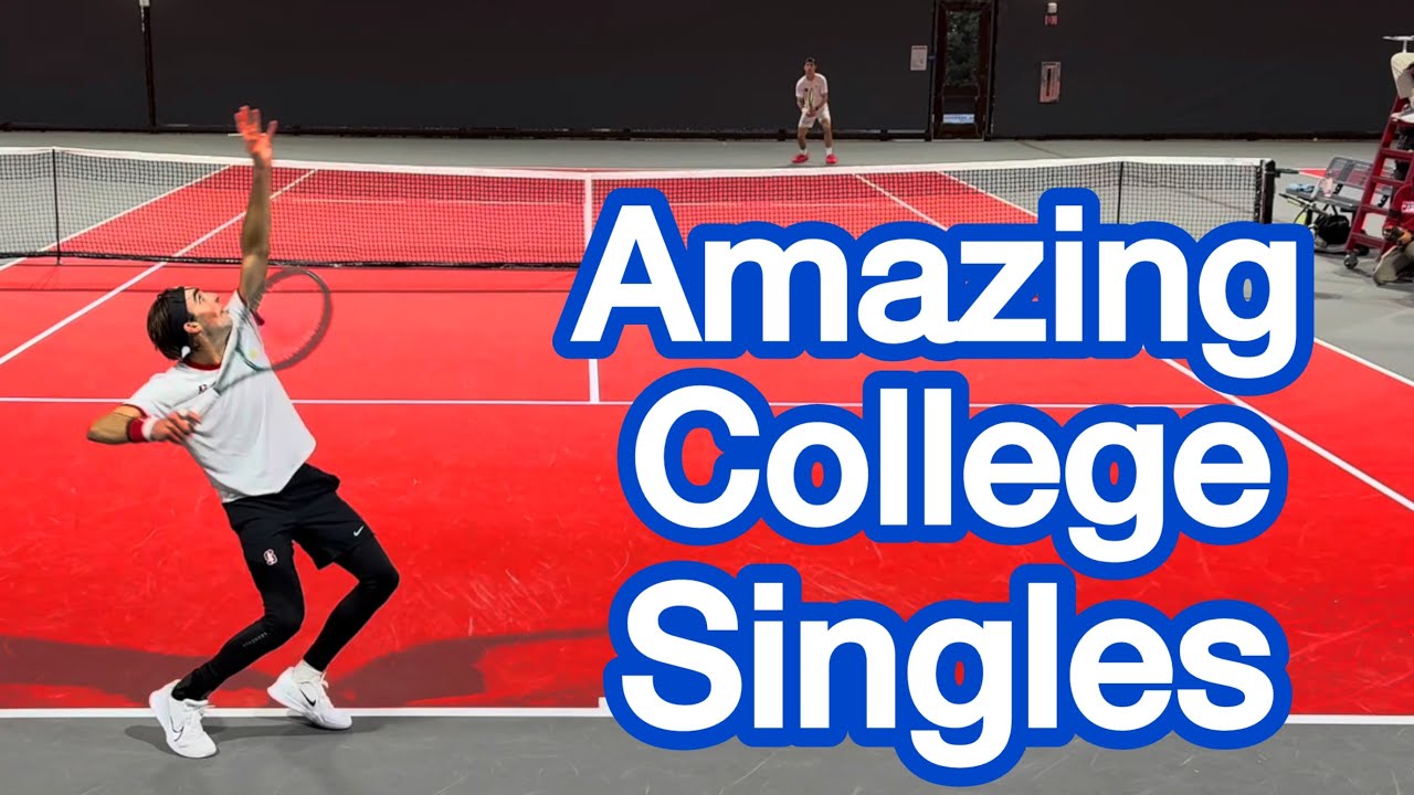High Level College Singles Point Analysis (Win More Tennis Matches)