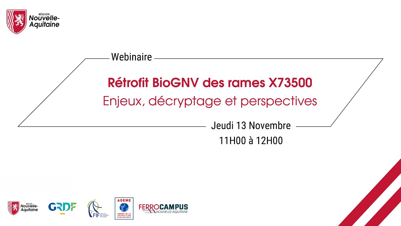 Rétrofit BioGNV des rames X73500 : enjeux, décryptage et perspectives