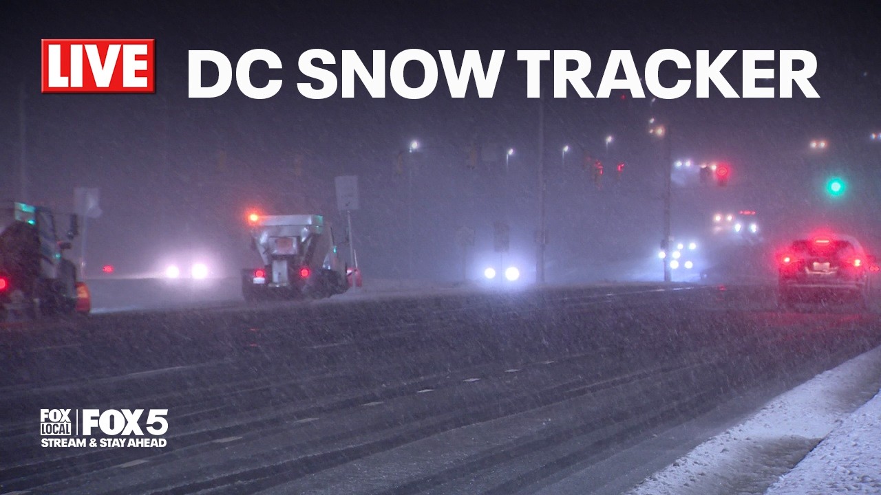 DC Snow Tracker: Latest Round of Winter Weather Hits the DMV | FOX 5 DC