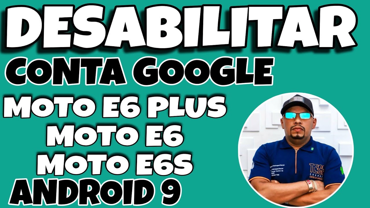 como desbloquear conta Google moto E6 PLUS / E6 / E6s no Android 9