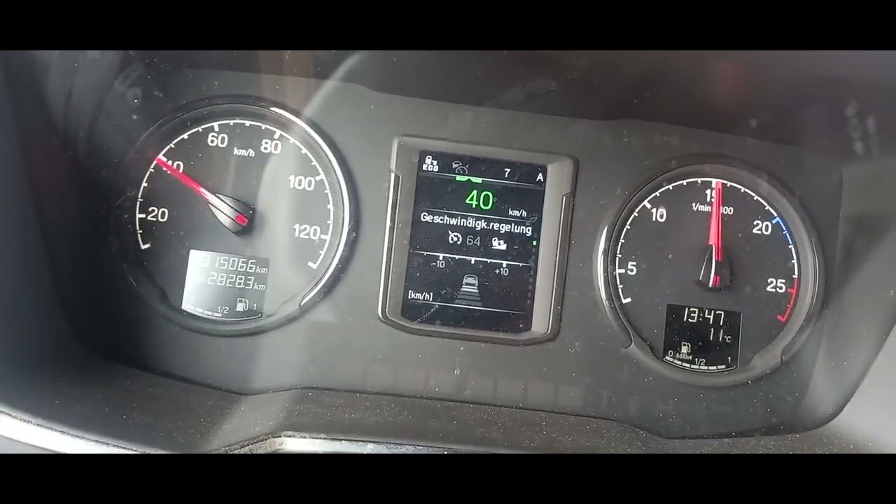 SKANIA 450S 0-89 KM/H  (55 mph) Without trailer