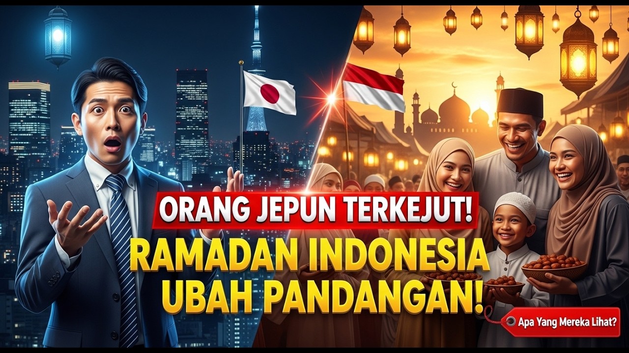Orang Jepun terkejut! Ramadan Umat Islam Indonesia Mengubah Pandangan Mereka
