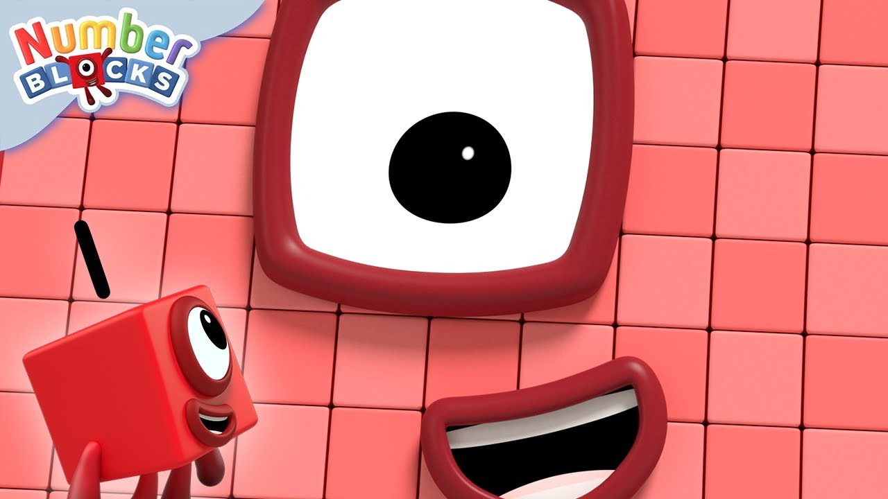 Learn to Count 1 to 100 | Counting Big Numbers | Maths Cartoons for Kids | Numberblocks