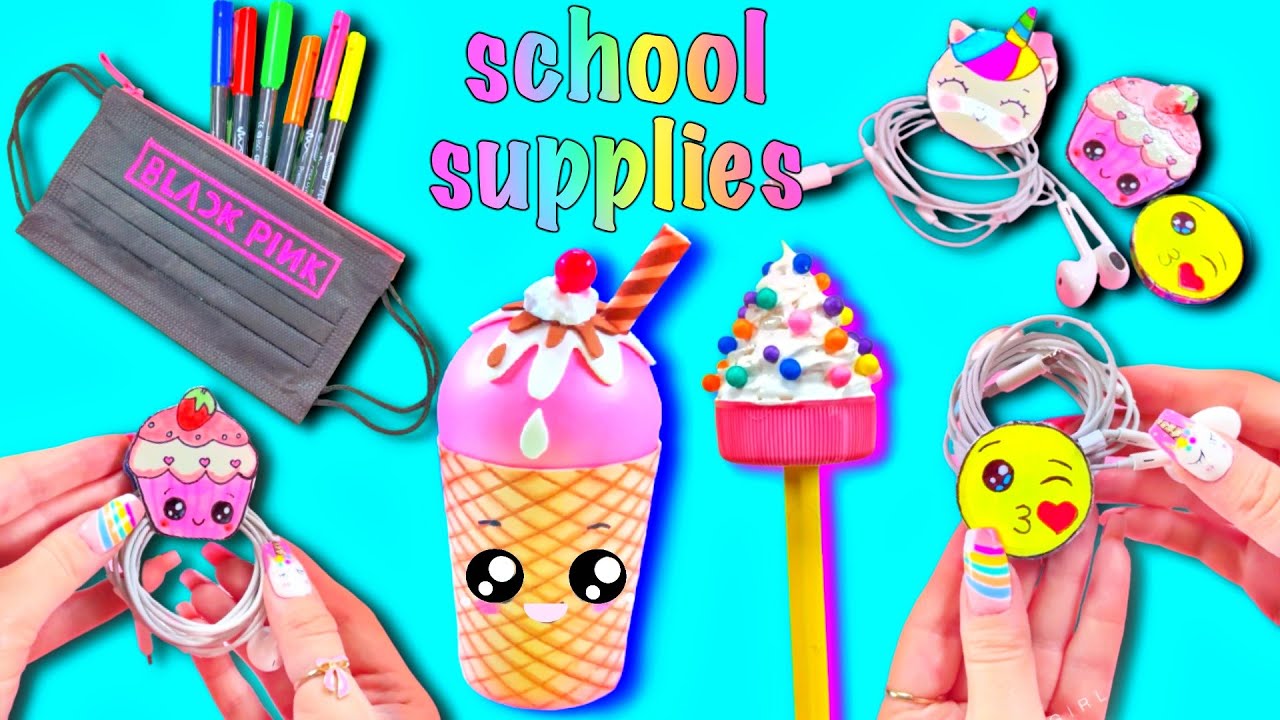 DIY - CUTE SCHOOL SUPPLIES IDEAS YOU WILL LOVE - Back To School Hacks and Crafts