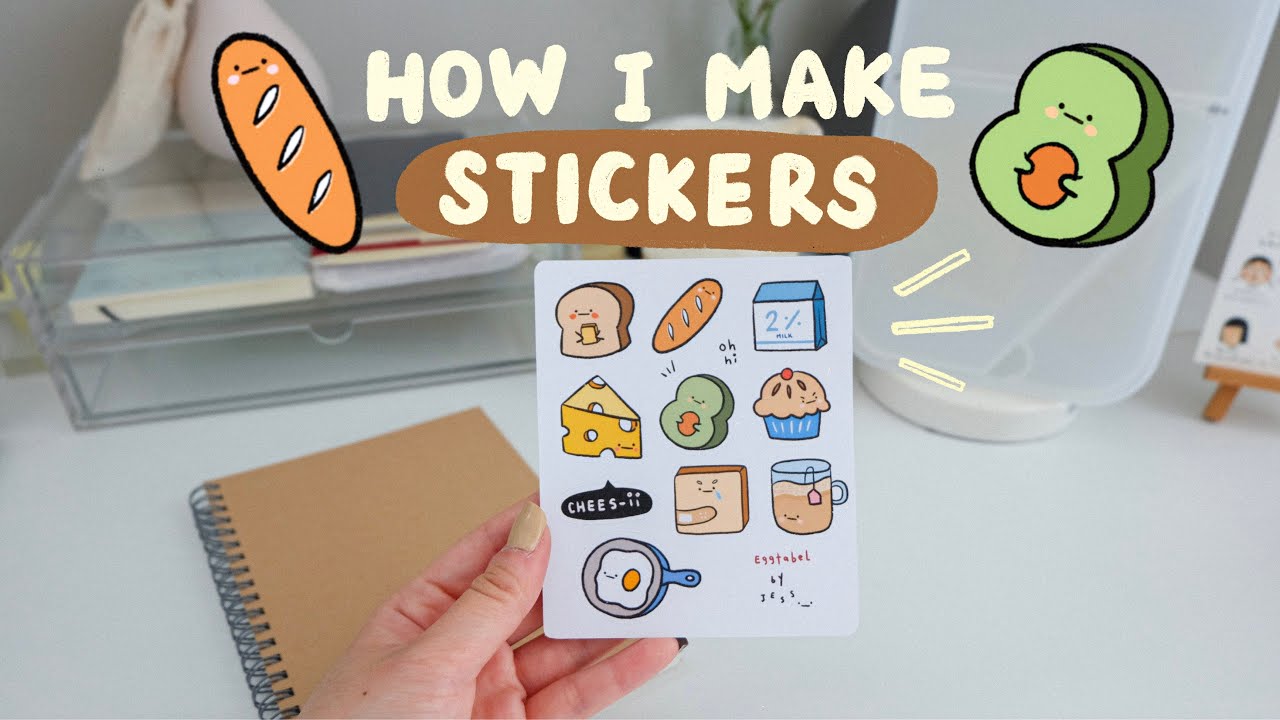 How I make stickers